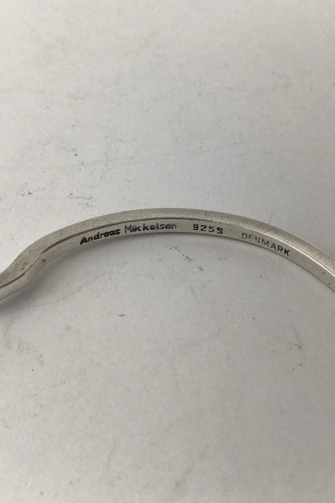 Andreas Mikkelsen Sterling Silver Modern Bangle