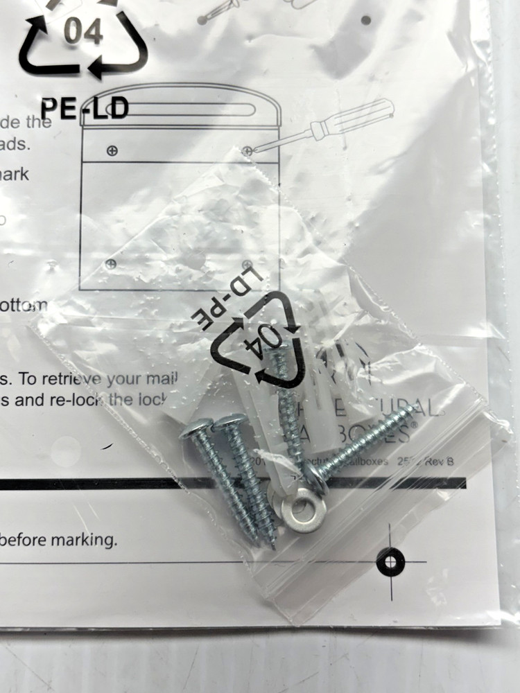 Architectural Mailboxes Princeton Locking Wall Mount Mailbox 2572B10