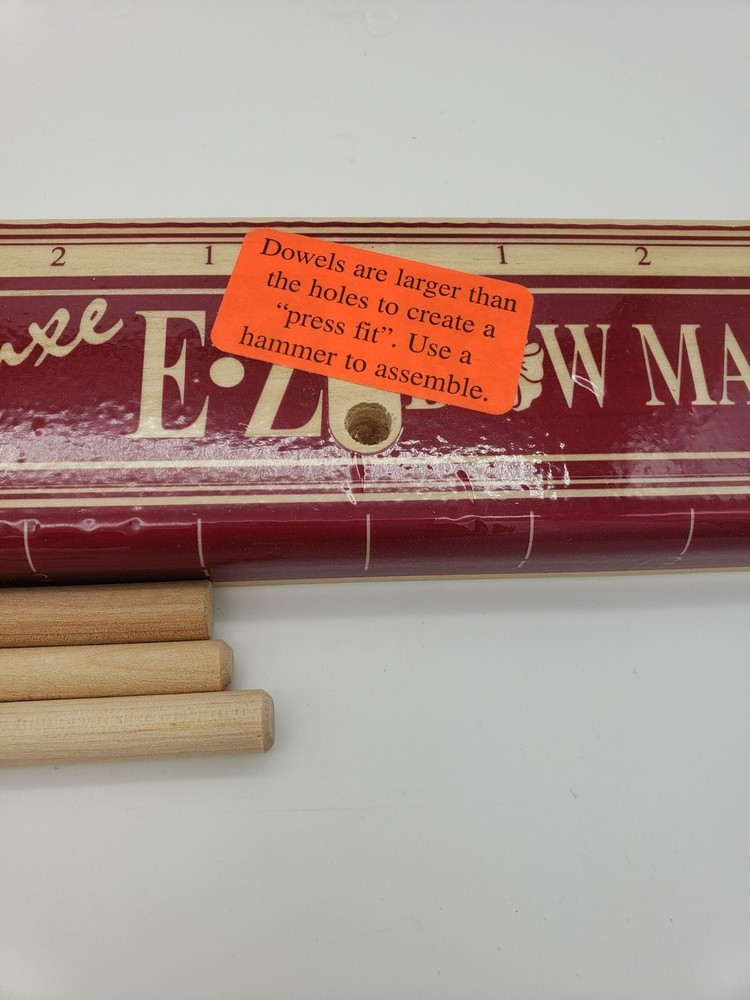 Deluxe EZ Bowmaker Bow Making Tool Wood Spool Spindle Craft Bow Maker