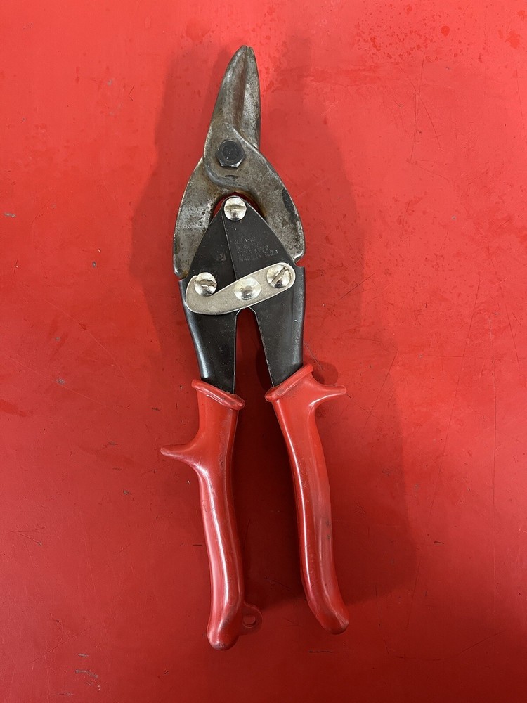 Left Cutting Aviation Tin Snips Sears 42772