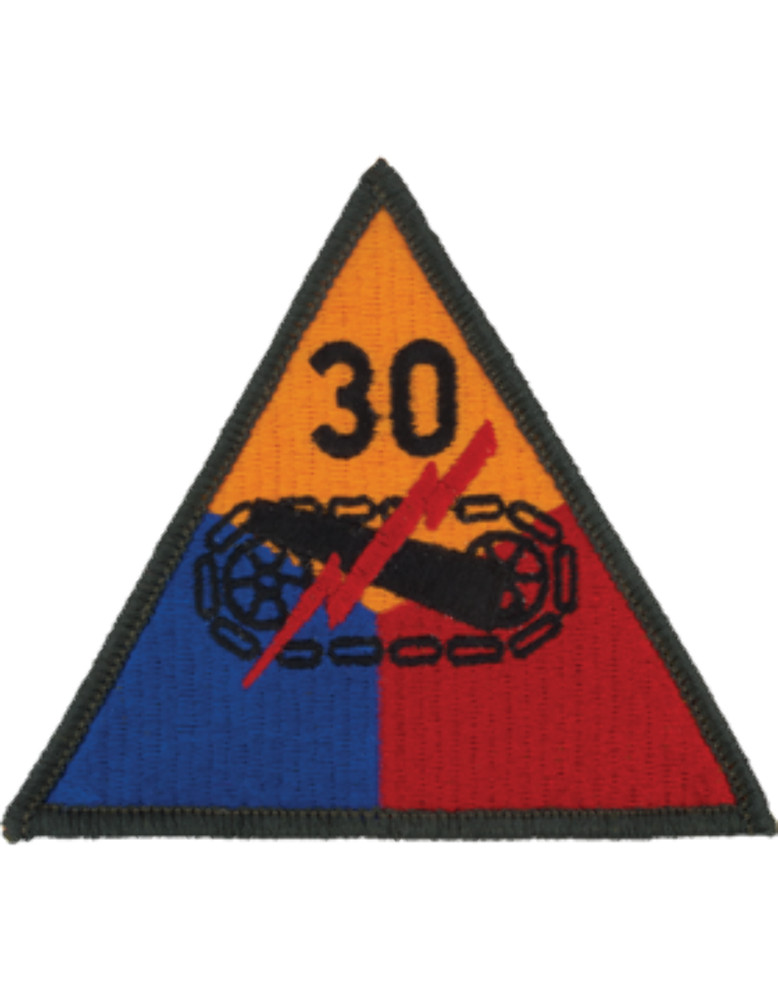 30th Armor Division Patch
