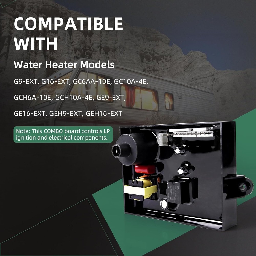 RV WATER HEATER 91226 PC IGNITION CIRCUIT CONTROL BOARD