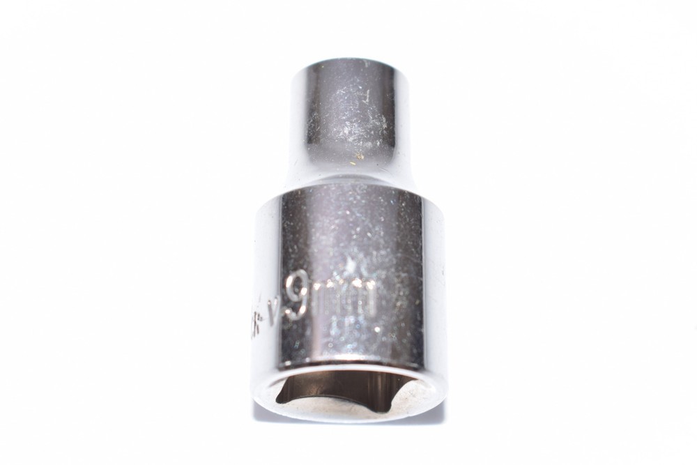 Crescent 9mm Metric Socket CR-V 6 Point 1/2'' Drive