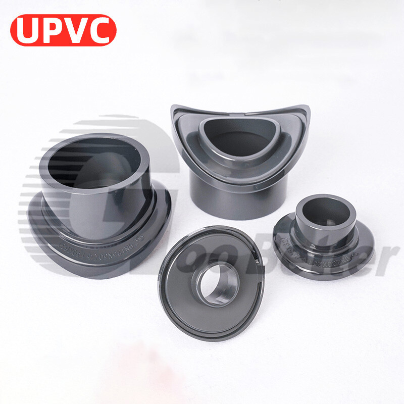 UPVC Plastic Saddle Interface Saddle Joint Arc Generation Tee Saddle Connector