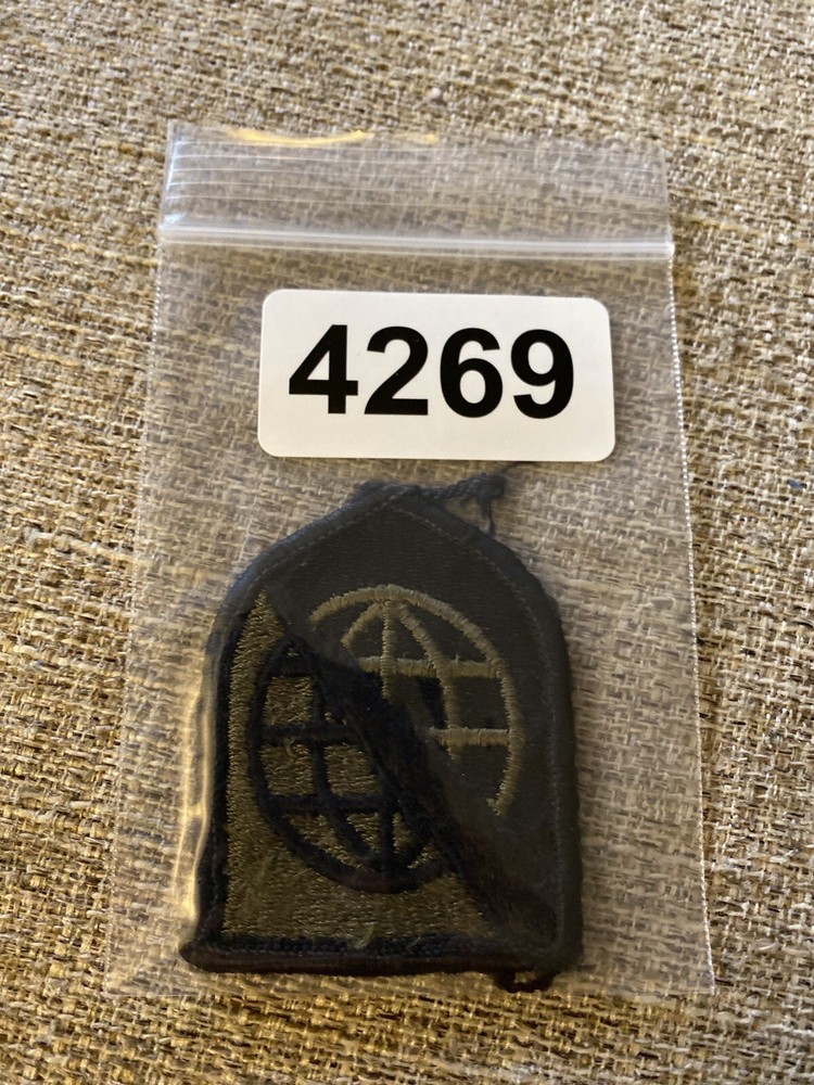 US Army Strategic Command Subdued Patch SRATCOM INV4269