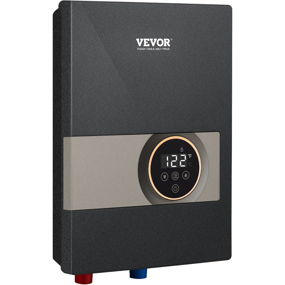 VEVOR 8KW Instant Hot Tankless Water Heater Electric Boiler for Shower Bathroom