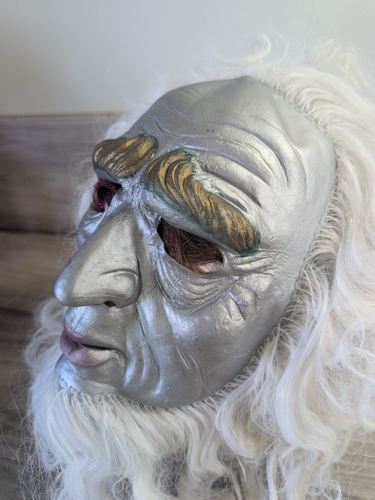 Cesar silver father time mask