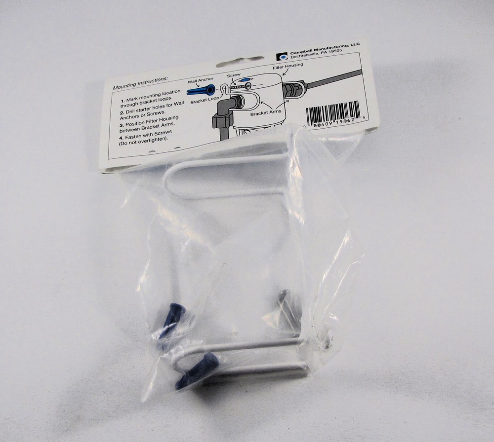 Campbell Manufacturing Water Filter Mounting Bracket Assembly U Style 10799030