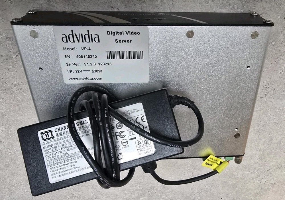 Advidia VP-4 Digital Video Server VP4