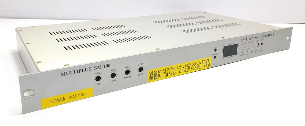 Multiplus SM-100 HD Broadcast Receiver Satellite Modulator CATV Headend