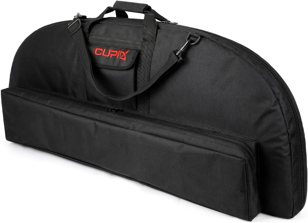 Compound Bow Case Soft Light-Weight Bow Bag with Arrow Pocket and Backpack Strap