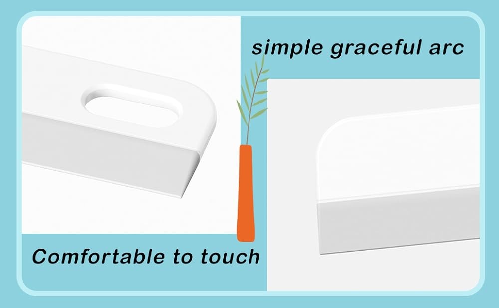 Mini Soft Rubber Window Squeee Window Scrubber Scraper Glass Cleaning