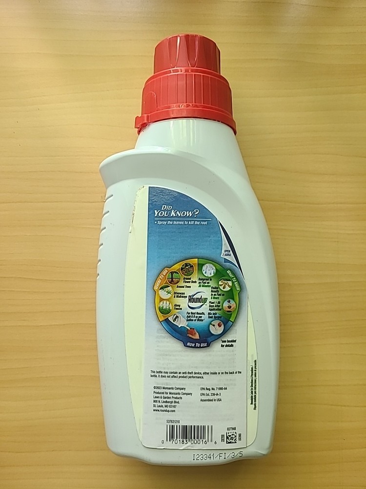 Roundup Weed & Grass Killer Concentrate, 35.2oz