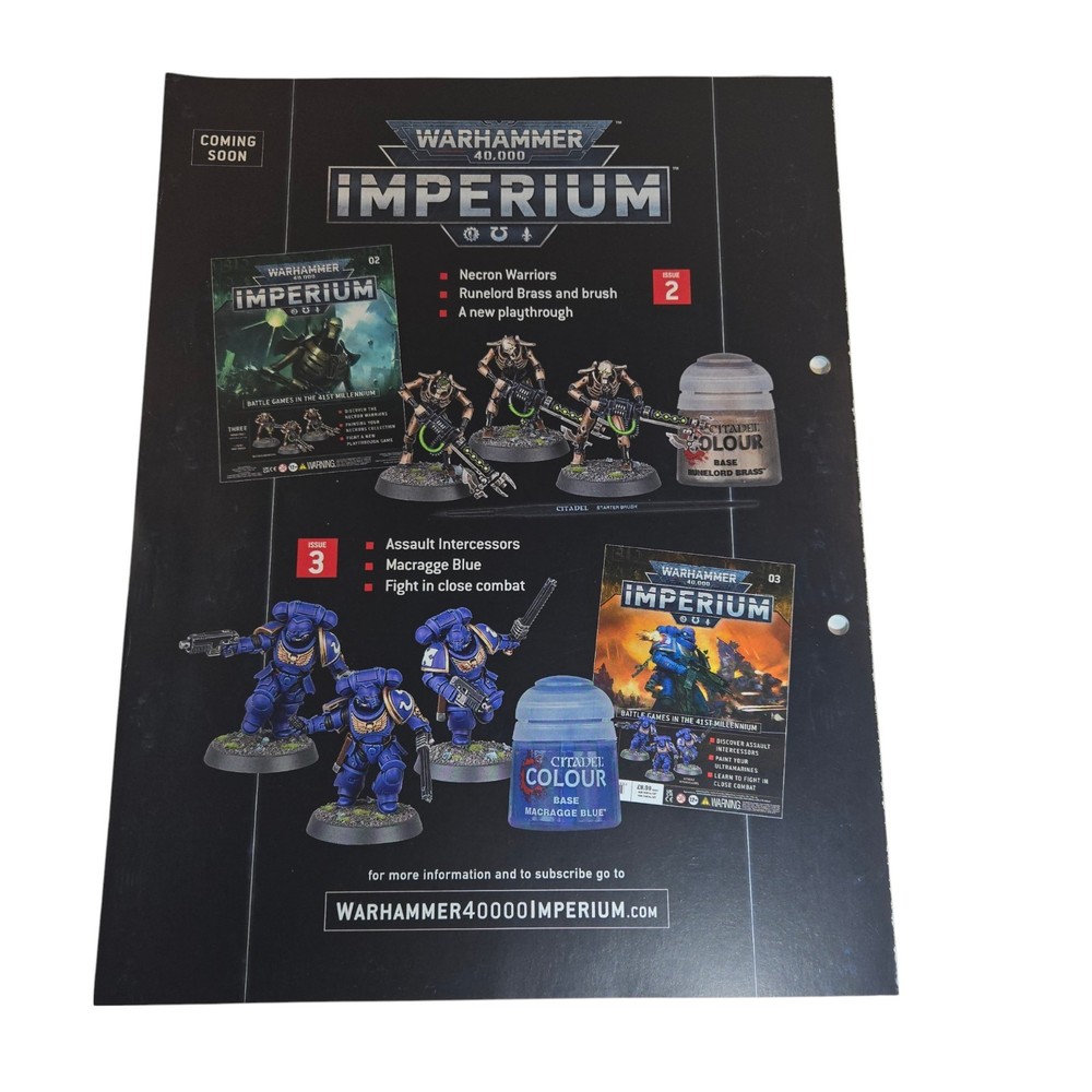Warhammer 40K Imperium Magazine Issue 1 – Binder-Friendly