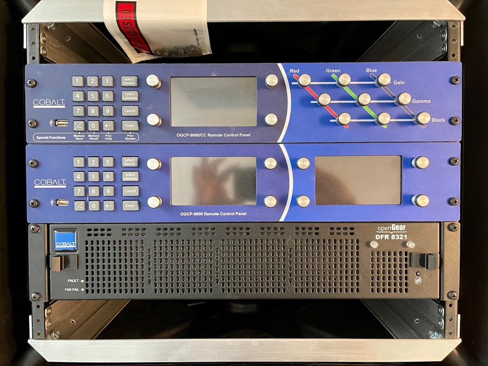 COBALT OGCP-9000 2RU Remote Control Panel for OpenGear Frame