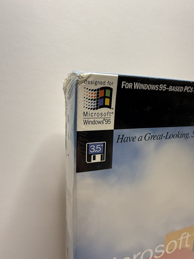 Microsoft plus for windows 3.5” Floppy Version NEW Sealed