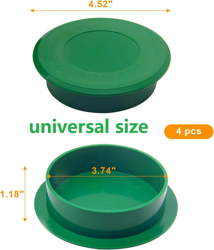 Golf Hole Cup Covers Universal Dimensions for Putting Practice Training Meets...