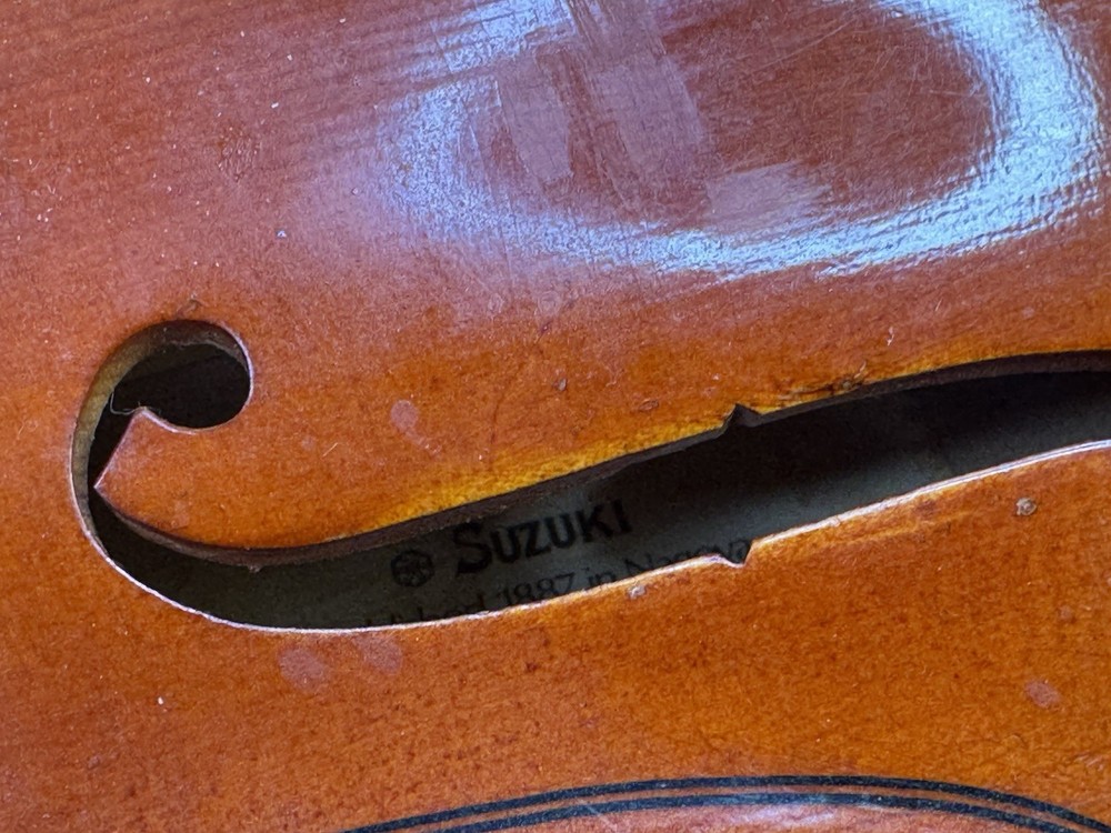 vintage violin Suzuki With Case