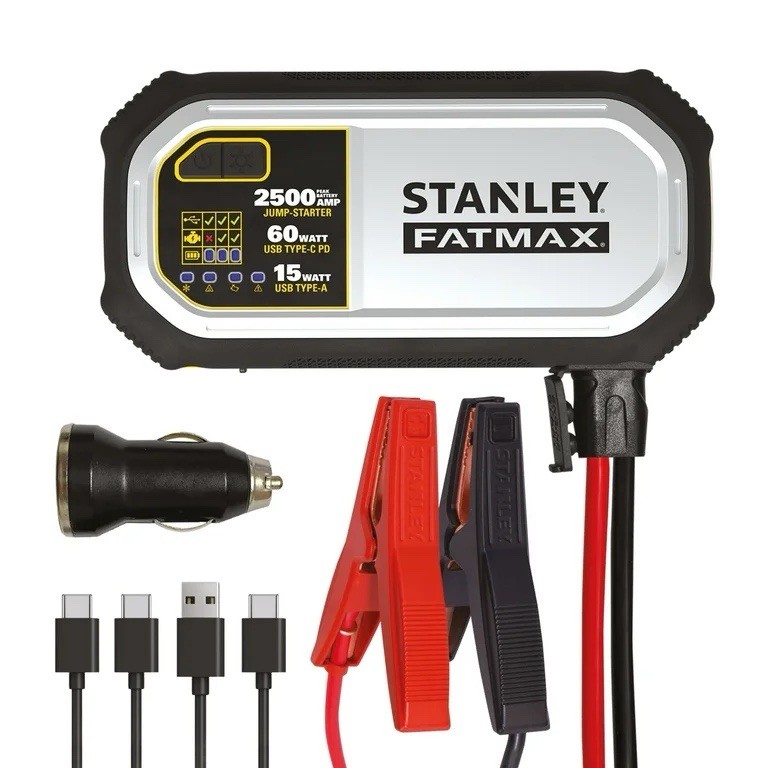 Stanley Fatmax 2500 AMP Lithium Jump Starter