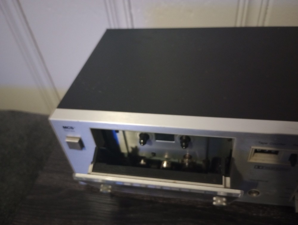 VTG Modular Component Systems MCS Series 683-3555 Stereo Cassette Deck Tested