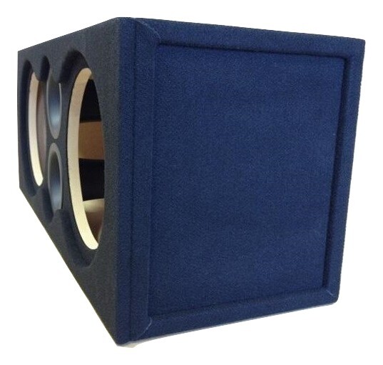 Custom Ported Sub Box Speake Enclosure for 2 12" DC Audio Level 4 / 5 Subs