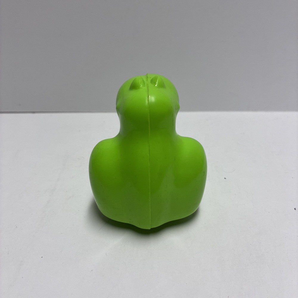 Nerds CANDY CONTAINER Green EMPTY 2.5" Plastic 1984 Willy Wonka Vintage
