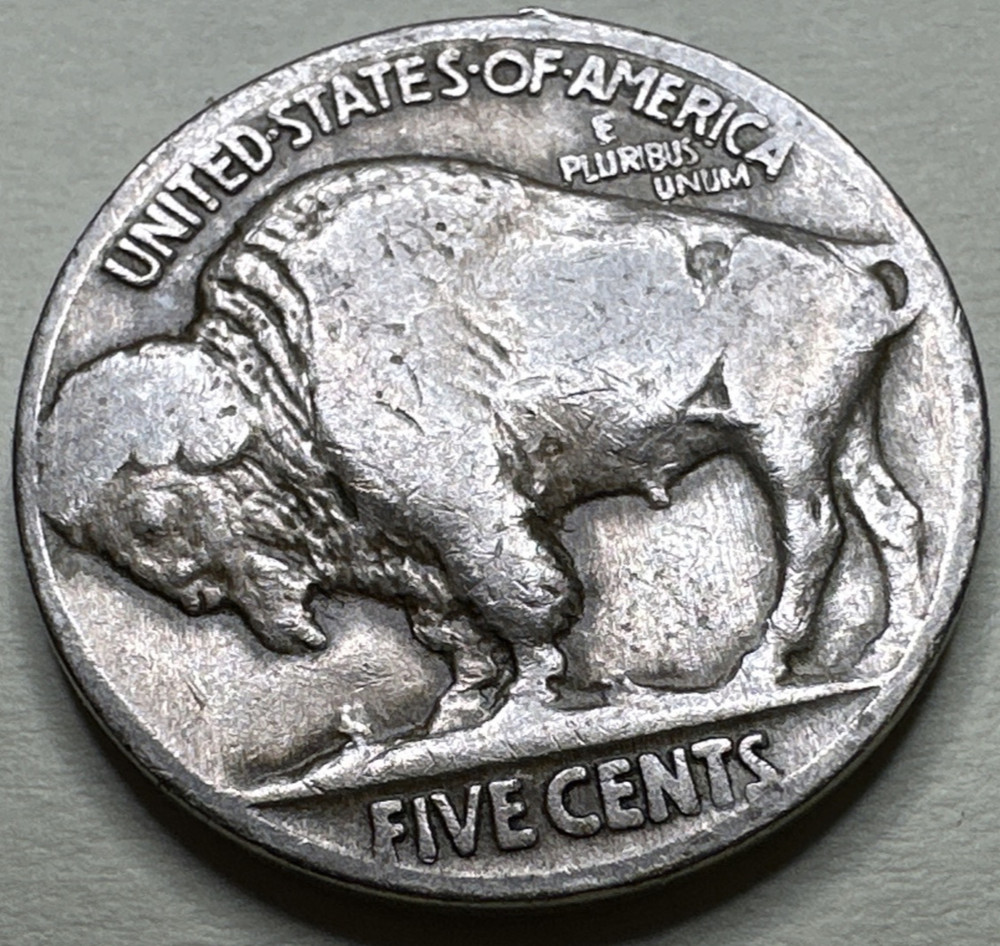 1925 5C Buffalo Nickel 614X