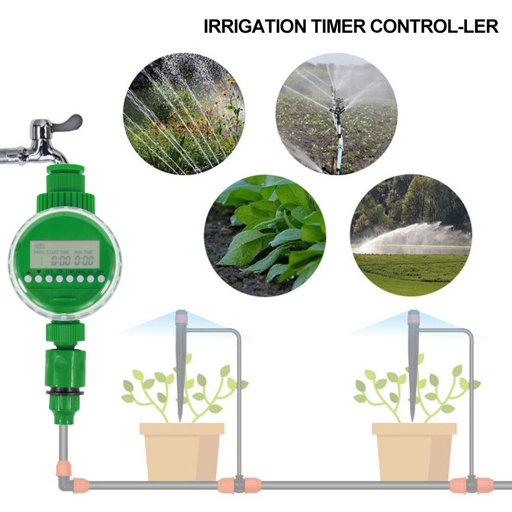 NEW For Garden Watering Timer Digital LCD Automatic Water Timer Timer