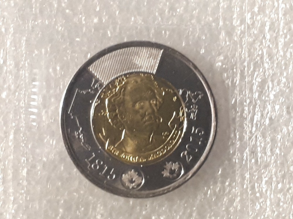 2015 CANADA $2 SIR JOHN A. MACDONALD