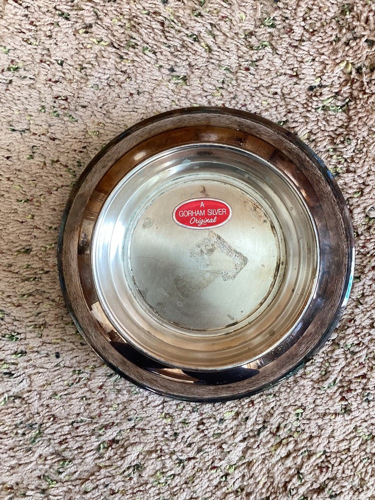 A Gotham Silver Original Footed Bowl 8” Wide