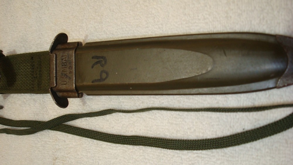 USM8A1 BAYONET EITH WD SCABBARD