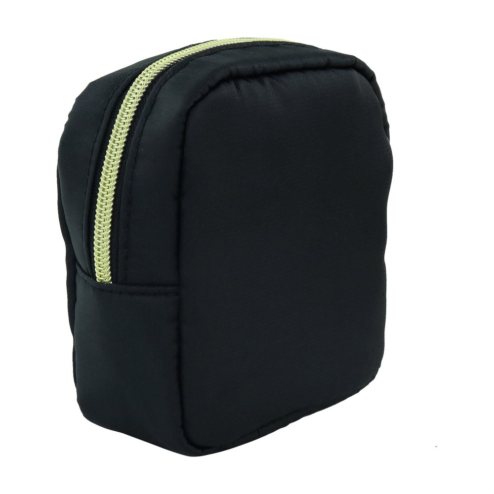 (2 pack Small Zippered Craft Storage Bag Black