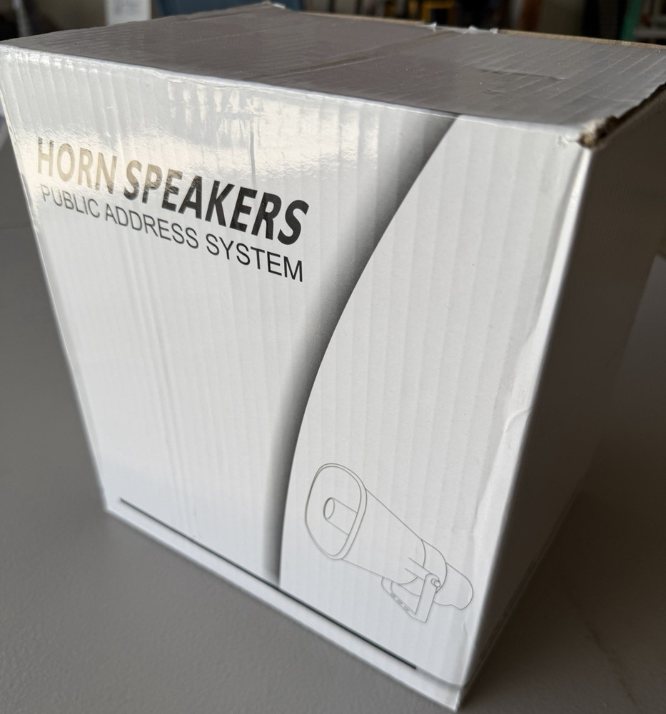 POE Active Horn Speaker Public Address System