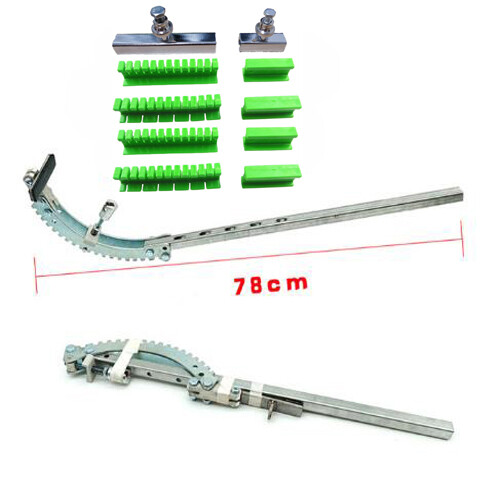 Big Auto Dent Repair Tool Accessory Aluminum+Plastic Bridge Puller Glue Tabs