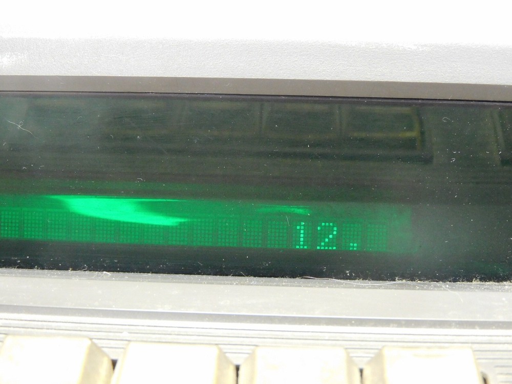 Authentic Vintage Sharp ZL-5400 Electronic Printing Calculator/Computer - Tested