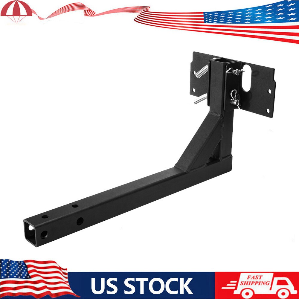 2" Receiver Mount Bracket 5301901For UTV ATV Dry Material Spreader Black