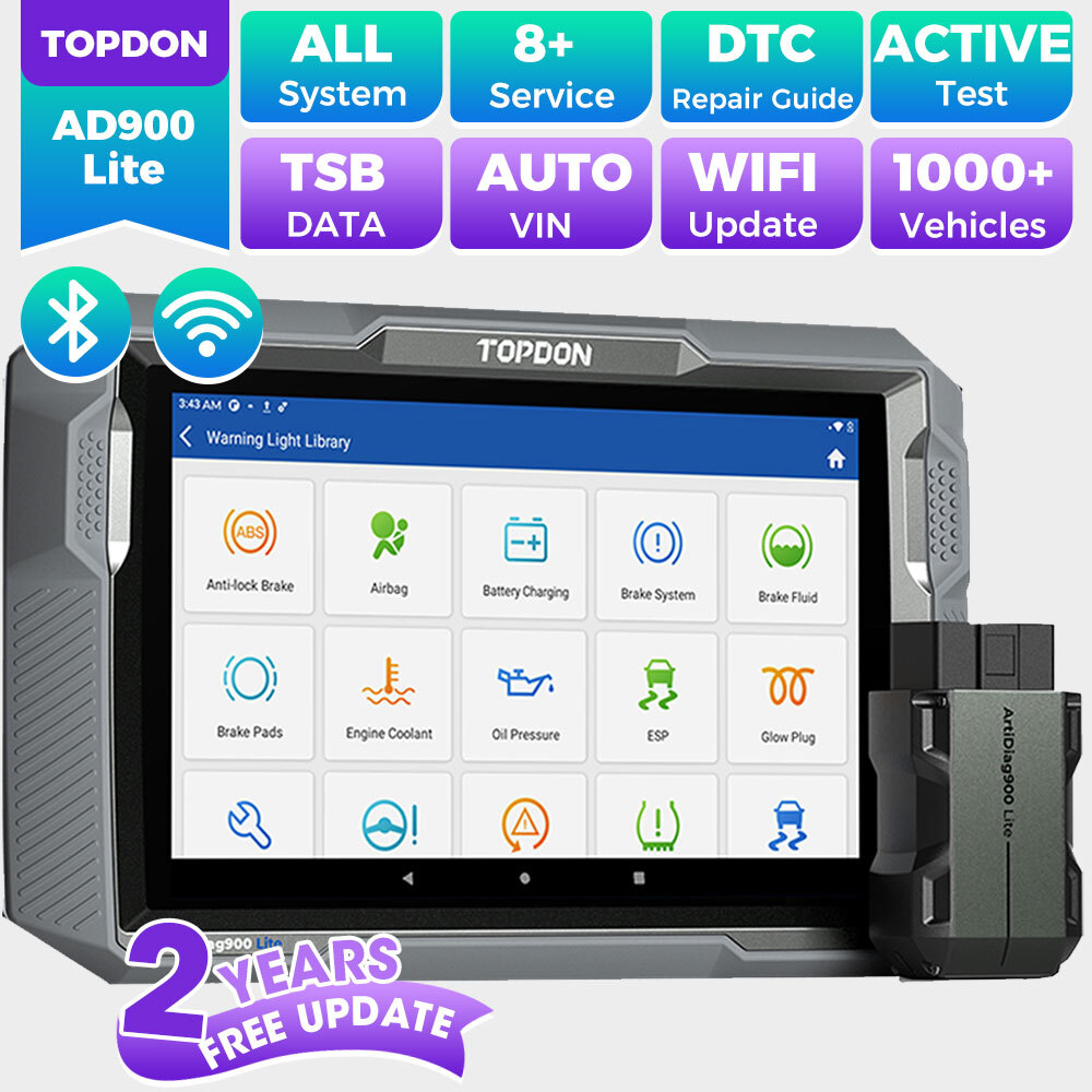 ⭐2026 Newest TOPDON AD900 Lite Full System Bluetooth Bidirectional Scan Tool⭐
