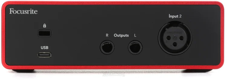 Focusrite Scarlett Solo 4th Gen USB Audio Interface