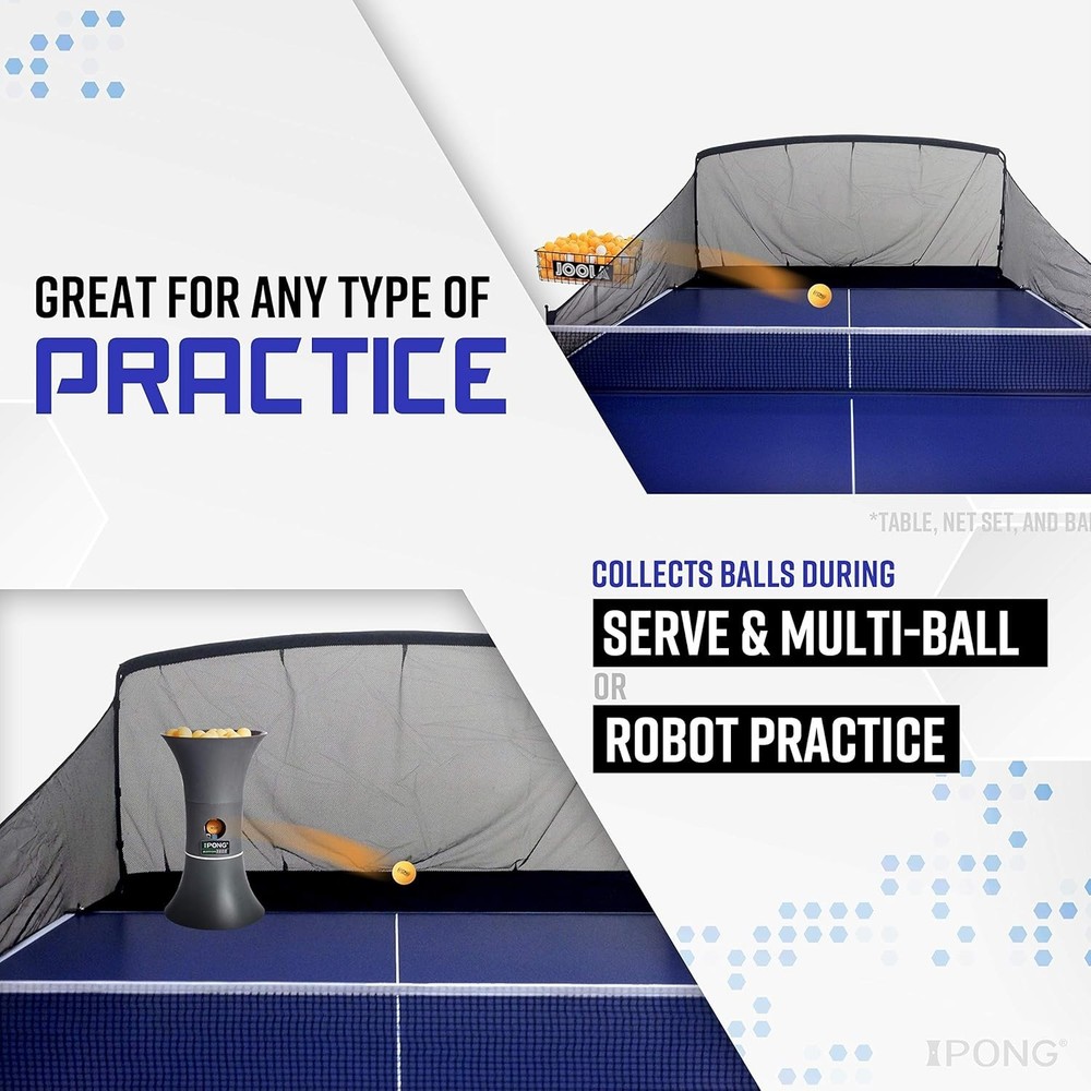 Multi-Ball Training Net for Table Tennis