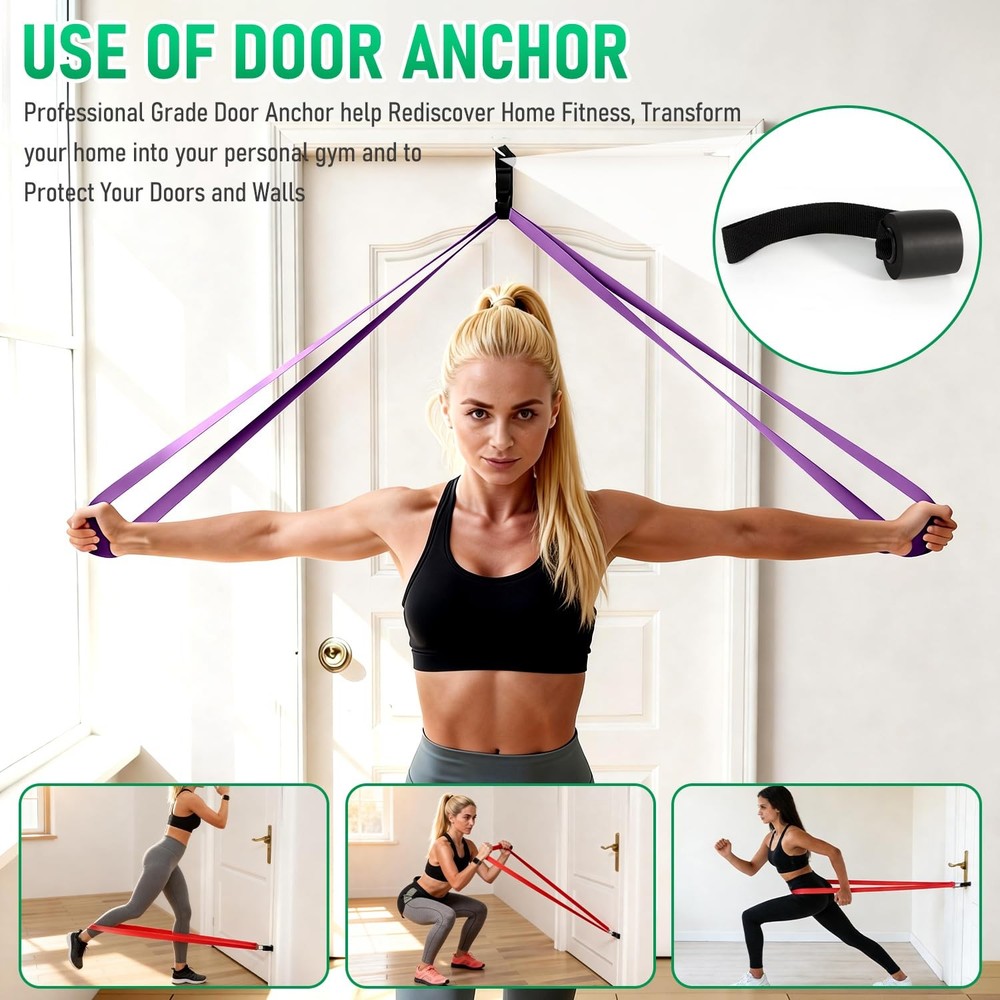 Resistance Bands for Working Out, Pull Up Assistance Bands Set, Exercise Work...