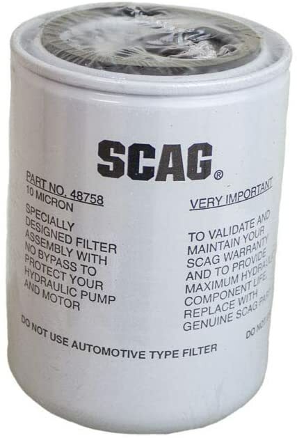 SCAG Genuine OEM Hydro Filter 48758