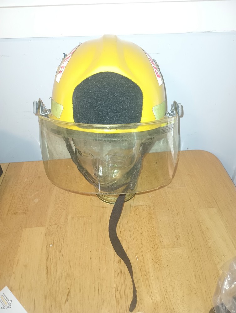 Defender Fire Helmet with Shield. Model P
