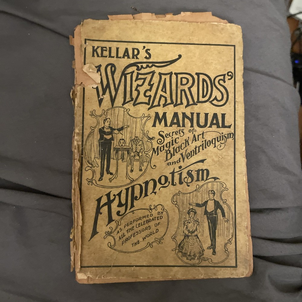 Kellar’s Wizards Manual Hypnotism
