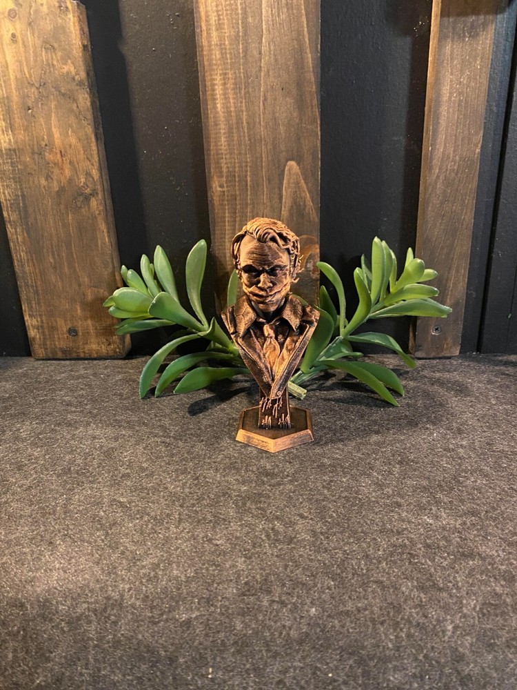 Heath Ledgers Joker Copper Statue 6inches