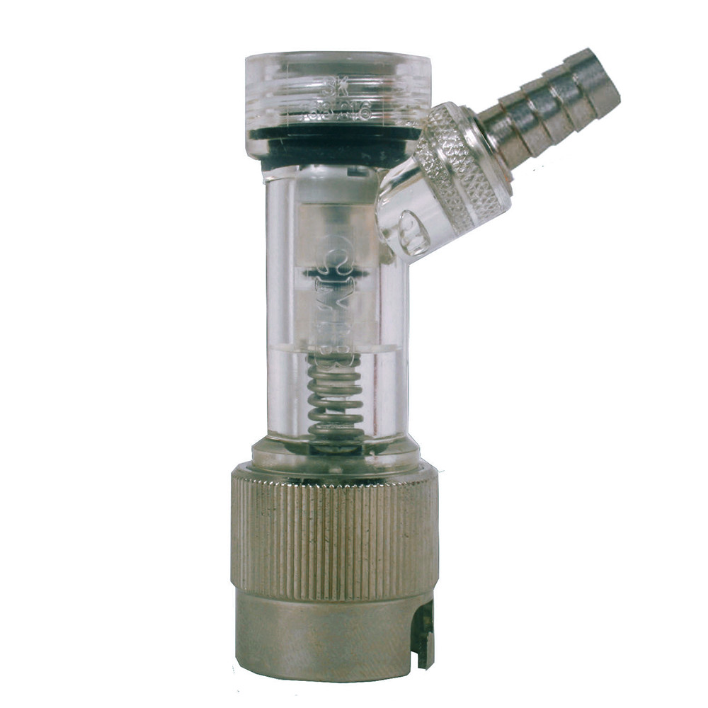 Check Valved Gas Barbed Pin Lock Disconnect