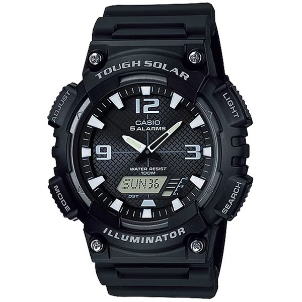 Casio Solar Powered Analog-Digital Watch