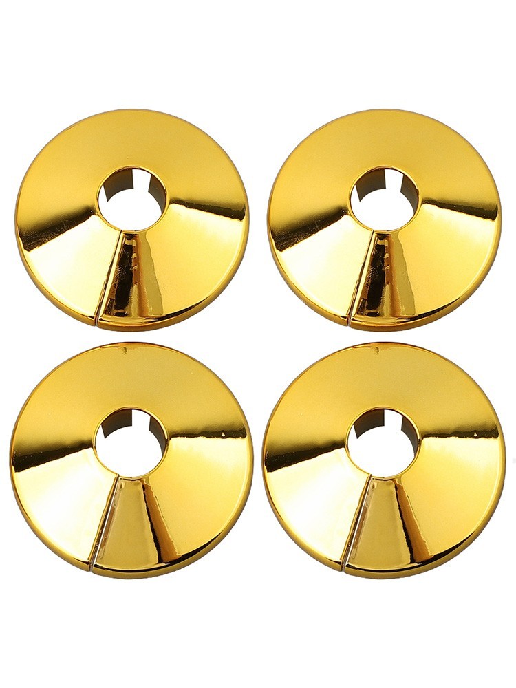 Plastic Covers Radiator Pipe Collars Shield Gold Plastic Covers Install