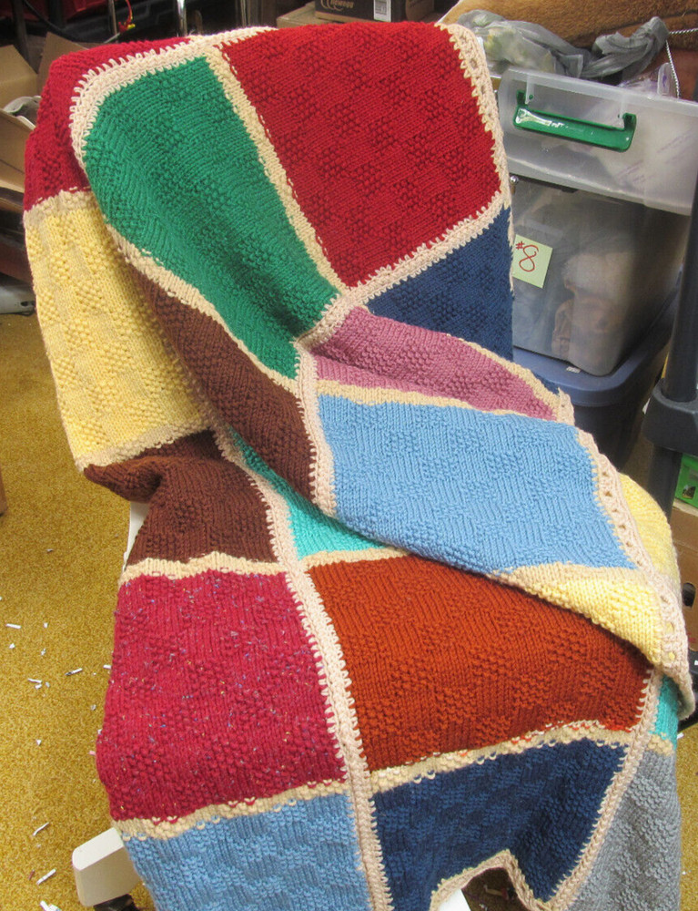 Handcrafted afghan/throw
