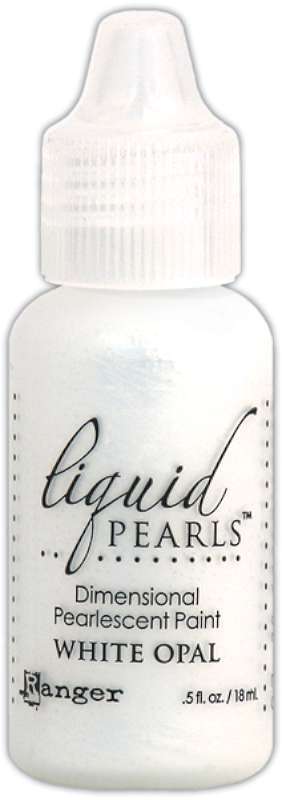 Liquid Pearls Dimensional Pearlescent Paint .5oz White Opal