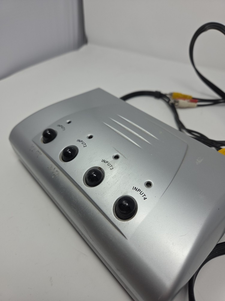 Philips PH61148, A/V Audio/Video 4 Channel Selector Untested